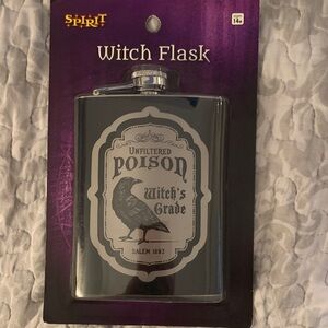 Spirit Witch Flask - Black and Gray
